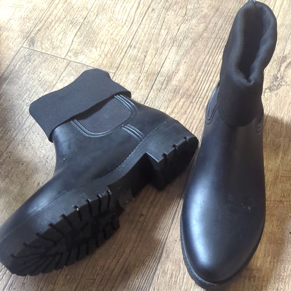 Náutica rain boots black